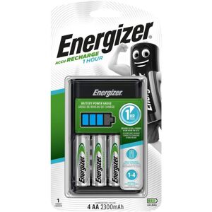 Energizer Chargeur Energizer 1H avec 4 piles AA 2300mAh