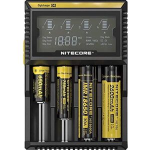 NiteCore Chargeur de Piles NiteCore D4 EU DigiCharger