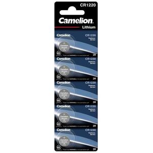 Camelion 5 Piles CR1220 / 5012LC Camelion Bouton Lithium 3V