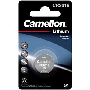 Pile CR2016 5000LC Camelion Bouton Lithium 3V