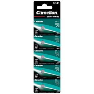 Camelion DESTOCKAGE ! 5 Piles Montre SR41 / AG3 / SR736 / 384 / 392 Camelion