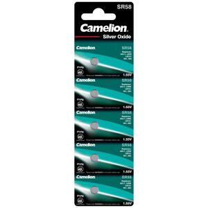 Camelion DESTOCKAGE ! 5 Piles Montre SR58 / AG11 / SR721 / 361 / 362 Camelion