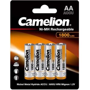 Camelion 4 Piles Rechargeables AA / HR6 1800mAh Camelion