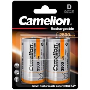 Camelion 2 Piles Rechargeables D / HR20 2500mAh Camelion