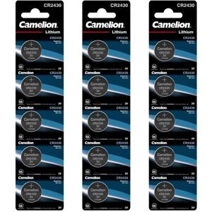 Camelion 15 Piles CR2430 Camelion Bouton Lithium 3V