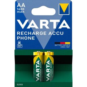 Varta 2 Piles Rechargeables AA / HR6 1600mAh Varta Accu Phone
