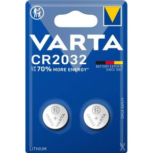 Varta 2 Piles CR2032 Varta Bouton Lithium 3V