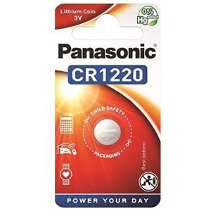 Panasonic Pile CR1220 Panasonic Bouton Lithium 3V