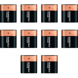 Duracell 10 Piles 223 / CR-P2 Duracell Lithium 6V Bulk