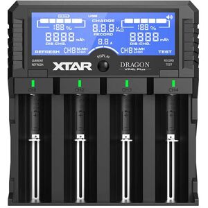 Chargeur de Piles Xtar Dragon VP4L Plus - Publicité