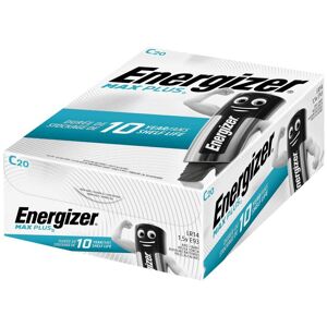 Energizer 20 Piles Alcalines C / LR14 Energizer Max Plus