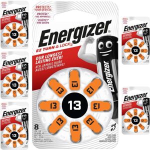 Energizer 48 Piles Auditives 13 / PR48 Energizer EZ Turn & Lock