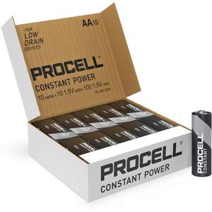 Duracell 100 Piles Alcalines AA / LR6 Duracell Procell Constant