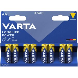 Varta 8 Piles Alcalines AA / LR6 Varta LongLife Power