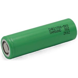 Samsung Pile Rechargeable 21700 INR21700-50S Samsung Li-ion 3,7V 5000mAh 35A