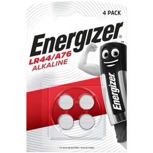 4 Piles LR44 A76 V13GA Energizer Alcaline 15V