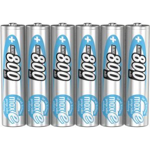 MaxE HR03 Pile rechargeable LR3 (aaa) NiMH 800 mAh 1.2 v 6 pc(s) - Ansmann - Publicité