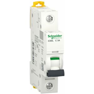 Schneider - Acti9 iC60L disjoncteur 1P 3A courbe c A9F94103 - Publicité