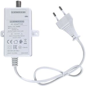 Alimentation Fracarro 15v 0.8a f connecteur femelle blanc - 287760 - Publicité