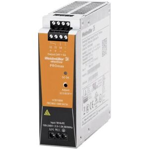 - Weidmüller pro max 120W 24V 5A Alimentation rail din 24 v/dc 5 a 120 w Contenu 1 pc(s) W235811