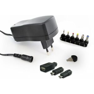 - Alimentation universelle 2,2 a+usb - Noir