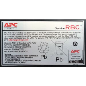 APC - Batterie de remplacement pour onduleur RBC17, compatible avec BE700G-SP / BK650EI et autres - Publicité