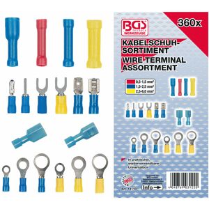 Bgs Technic - assortiment de 360 cosses electriques isolees - Publicité