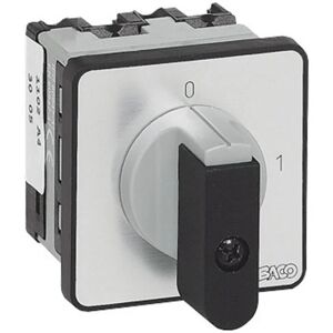 Baco - NB01AQ1 Interrupteur sectionneur 16 a 1 x 90 ° gris, noir 1 pc(s) - Publicité