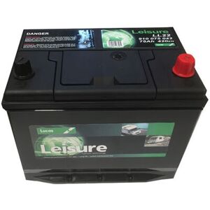 Lucas - Batterie de démarrage Loisirs/Camping-cars Marine Starter D26 LL22 12V 75Ah / 420A - Publicité