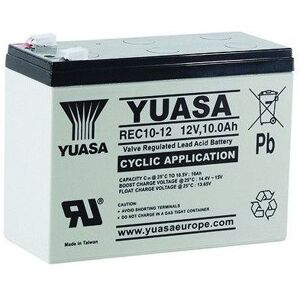 Yuasa - Batterie Plomb 12V 10Ah REC10-12 application cyclique - Publicité