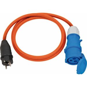 Câble adaptateur camping/maritime IP44 1,5m orange H07RN-F 3G2.5 fiche contact de terre 230V/16A - 1132910025 - Brennenstuhl - Publicité