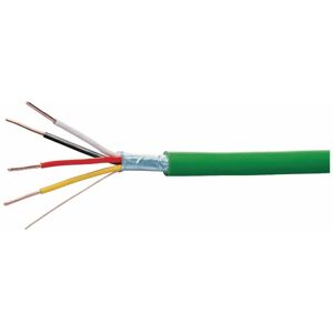 Hager - Cable bus longueur 100m vert TG018 - Publicité