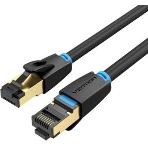 - Cable de Red RJ45 sftp ikabn Cat.8/ 15m/ Negro