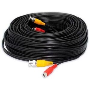 - Cable video bnc video 12v de 20 m tout en un