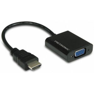 - Convertisseur hdmi/vga - jack 3,5 mm 0,2 m - Noir