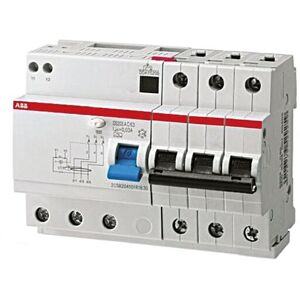 ABB - Disjoncteur différentiel magnéto-thermique 32A 3P, sensibilité 30mA, Montage rail din, DS203 ( Prix pour 1 ) - Publicité