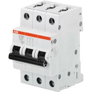 ABB - Disjoncteur S203M 3P 50A Courbe k Raccordement à vis - 15KA (3Modules) 2CDS273001R0577 354393 - Publicité