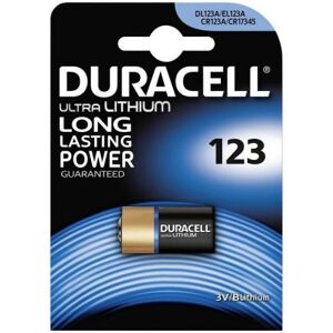 Trade Shop Traesio - Duracell 123 Batterie Lithium 3v 2024 Cr123 Cr123a Dl123 Cr17345 - Publicité