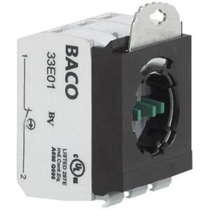 Baco - 333E21 Élément de contact avec adaptateur de fixation 1 nf (r), 2 no (t) à rappel 600 v 1 pc(s) - Publicité