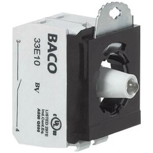 Baco - BA333EAGL11 Élément de contact, Élément led avec adaptateur de fixation 1 nf (r), 1 no (t) vert à rappel 24 v 1 pc - Publicité