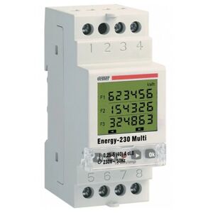 - Compteur d'énergie 3 tranches horaires 40A 2 modules VE429700