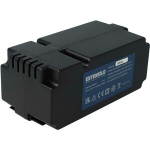 Extensilo - Batterie compatible avec Fuxtec FX-RB224, FX-RB218 tondeuse 5000mAh, 25,2V, Li-ion - Publicité