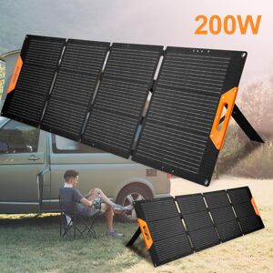 Hengda - 200W Panneau Solaire Pliable Panneau Solaire Chargeur Solaire Panneau Solaire pour Centrale Solaire Générateur Camping rv Bateau Panne de - Publicité