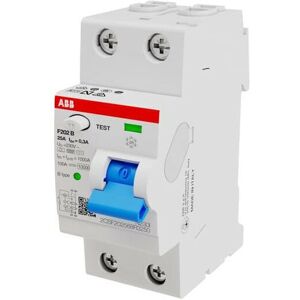 ABB - Interrupteur Différentiel Type b F202 B-25/0.3 2CSF202568R3250 T234165 - Publicité