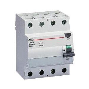 AEG - interrupteur fi 4P type a, 40 a, 300 ma, 4TE fp, A4 40/300 4TQA603415R0000 - Publicité