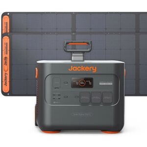 Jackery - Explorer 3000 Pro, Station électrique portable 3024Wh, avec 2 panneaux solaires SolarSaga 200W, Charge complète 1,8h, le générateur solaire - Publicité