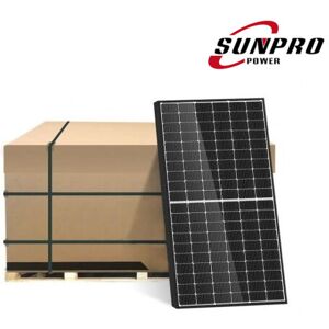 V-tac - Kit photovoltaïque palette 3,3kW 8 pcs sunpro 410W Panneau solaire monocristallin tier 1 1724x1134x35mm IP68 - sku 11899 - Argent - Publicité