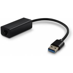 - Adaptateur usb-a mâle vers Ethernet RJ45 fem. - Noir