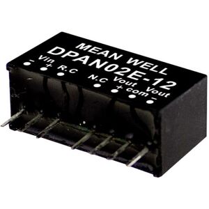 Module convertisseur cc/cc Mean Well DPAN02A-12 Nbr. de sorties: 2 x 83 mA 2 w 1 pc(s) - Publicité