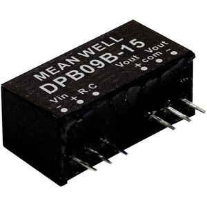 Module convertisseur cc/cc Mean Well DPB09A-15 Nbr. de sorties: 2 x 300 mA 9 w 1 pc(s) - Publicité